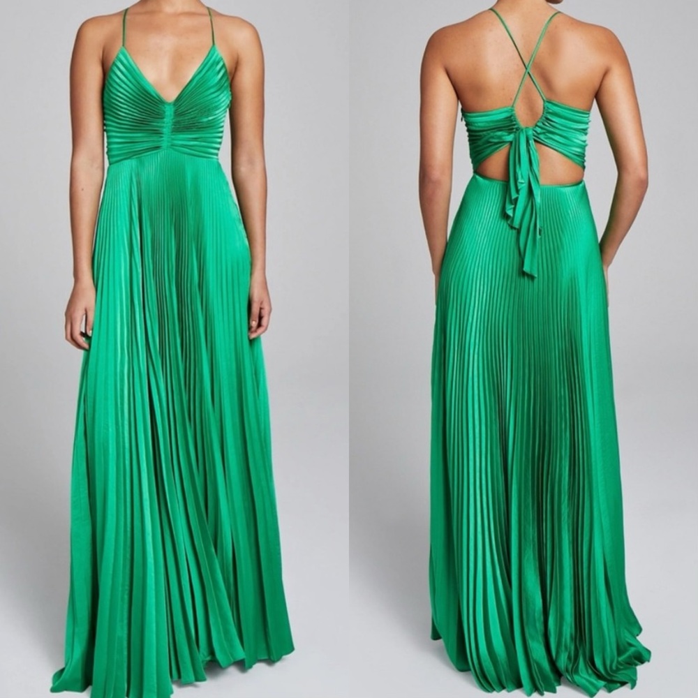A.L.C. Green Maxi Dress